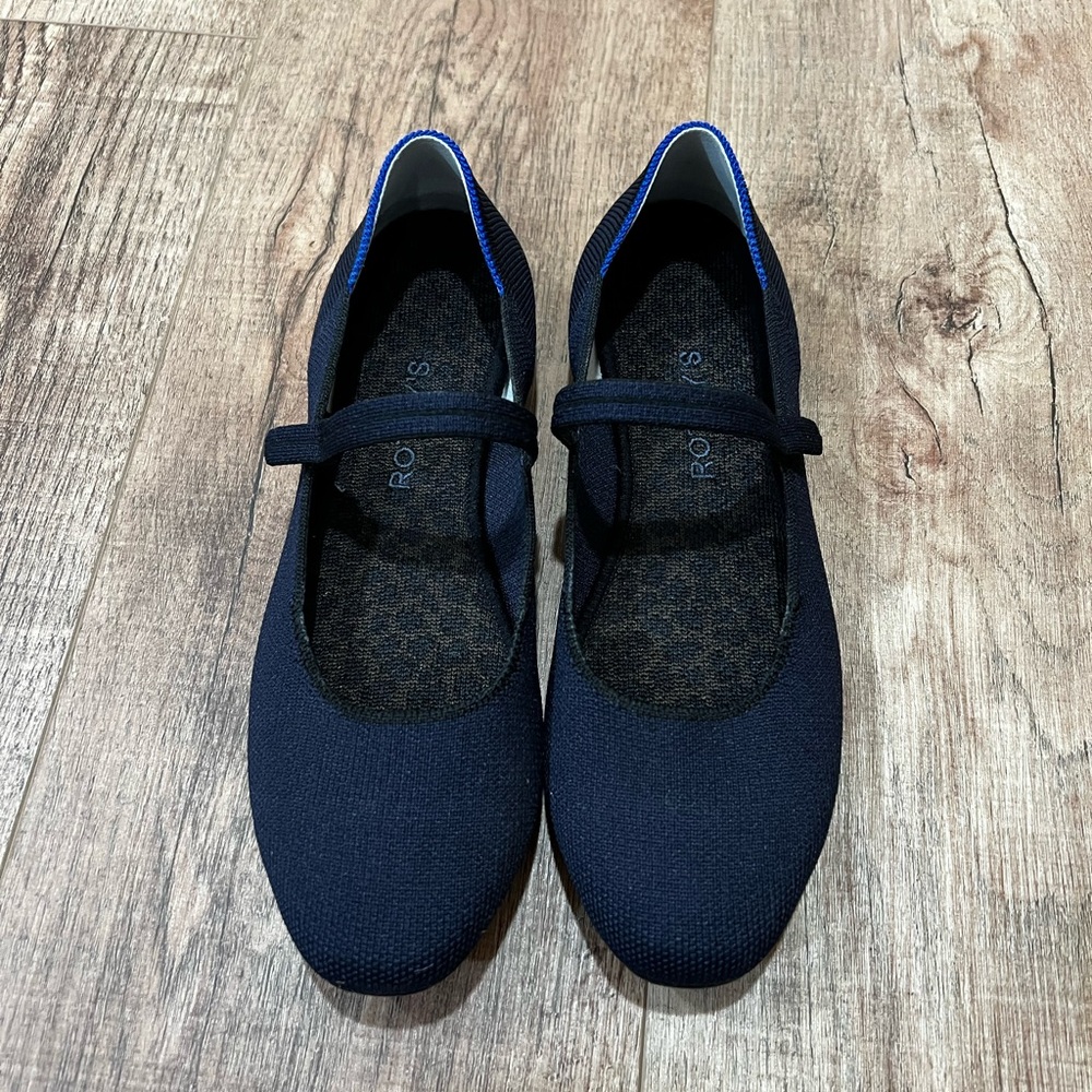 Rothy’s Navy Mary Jane Shoes- 8.5